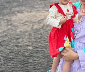 Cute Apple Print Dress for Girls