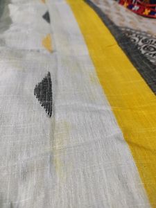 Combo Of 2 Khadi Cotton And Linen Sarees