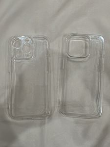 2 Clear iPhone 15 Pro Phone Cases