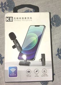 K8 Wireless Microphone for Vlogging