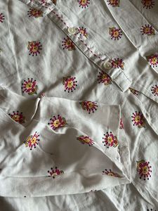 Boho Floral Print V-Neck Tunic Top