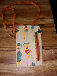 Sling Bags With Warli Painting