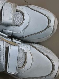 White Action Sports Shoes