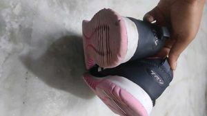 TRY Sports Navy Blue &amp; Pink Running Shoes