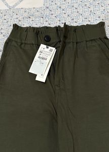 Completely New Stylish Olive Green Trousers