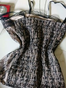 Sheer Lace Camisole Top
