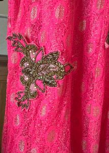 Vibrant Pink Embellished Lehenga Choli