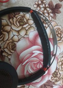 Black Over-Ear Headset with Mic