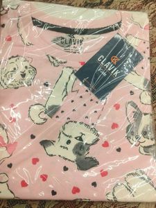 Cute Dog Print Kids Outfit