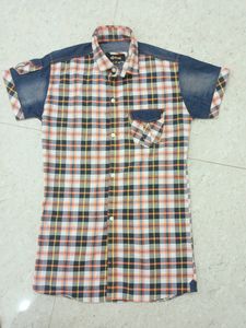 Galaxy Check Shirt