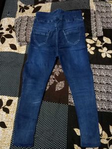 dark blue skinny denim stretchable for girls