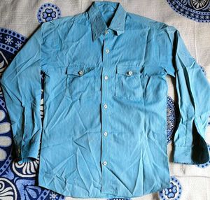 Striped Button-Down Shirt