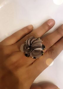 Unique Floral Statement Ring
