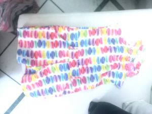 Cute Macaron Print Romper for Girls