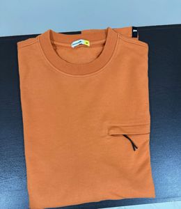 Orange Pullover Sweatshirt
