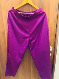 Women's Purple Kurta Set with Dupatta