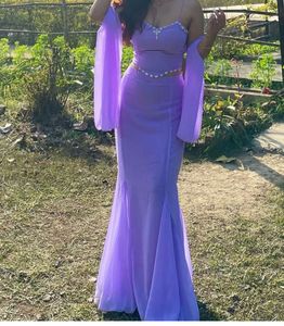 Elegant Lavender Lehenga Choli Set