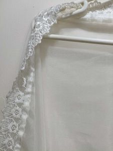 Pure Organza Dupatta With Lace All Border