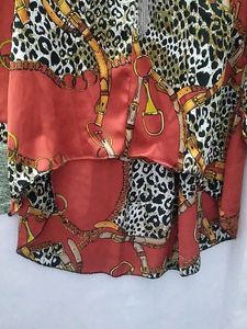 Leopard Print Updown Oversized Shirt