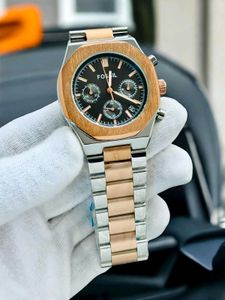 Fossil Chronograph Watch - Blue Dial MENS PREMIUM