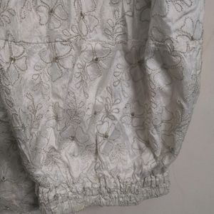 Fully Embroidered Churidaar Pajami(Women's)