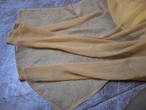Yellow Embroidered Saree