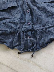 Blue Chambray Co-ord Set