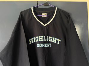 Dark blue  "Highlight Moment" Pullover Top