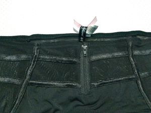 (820)Vintage Black Garter Belt