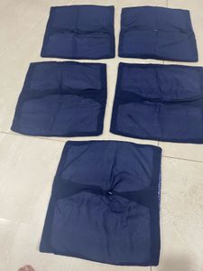 Sparkling Royal Blue Sequin Pillow Cover