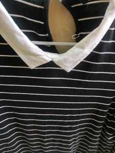 DNMX Striped Twofer Top
