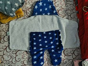 Cozy Star Print Baby Sleeping Bag