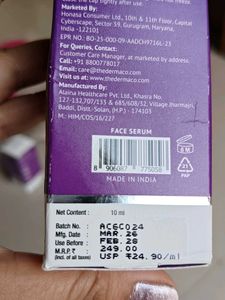 The Derma Co. 10% Niacinamide Face Serum