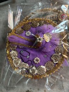 Krishna Idol Dress onle 1 pics with pagdi