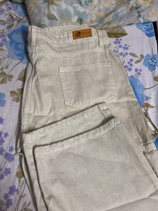 Stylish Cream Colored Pants