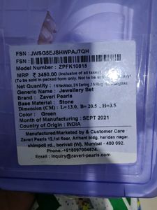 Jewellery For Women. New With Tag. Good Condition.