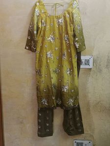 Women's Stitched Heavy Sitara Work Suit Salwar