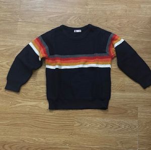 Kids Striped Knit Sweater