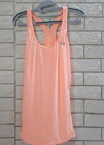 Under Armour Peach Racerback Tank Top
