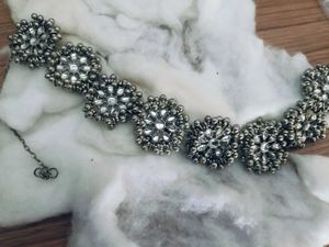 Sparkling Floral Hairband/mathapatti