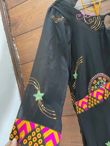 Ethnic Floor Length Gown Unused