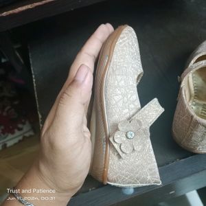 Rose Gold Girls Sandals