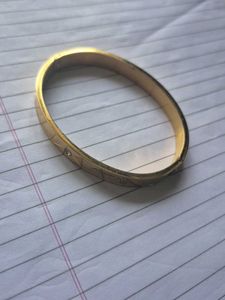 Gold Tone Bangle Bracelet