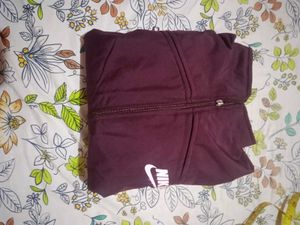 Nike Bomber Jacket Burgundy xl