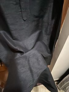 Classic Black Men's Kurta pyjama set
