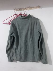 Cozy Grey Quarter Zip Pullover