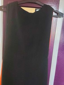 Color Block Dress with Bow Accent