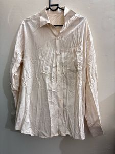 Classic Cream Long Sleeve Shirt