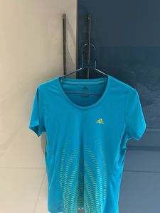 Adidas Blue Athletic T-Shirt