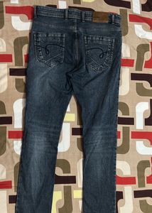 Men's Dark Wash Denim Jeans